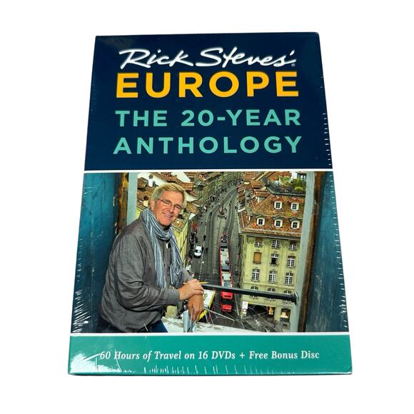 Rick Steves' Europe The 20-Year Anthology DVD Box Set - Picture 1 of 4